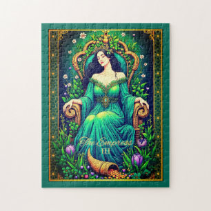 Puzzle Illustration de carte de tarot, l'Impératrice