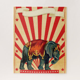 Puzzle Illustration de cirque vintage