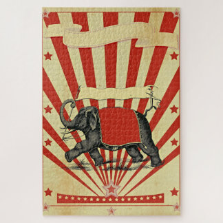 Puzzle Illustration de cirque vintage Art Antique