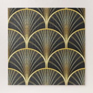 Puzzle Illustration de la texture géométrique Art Déco