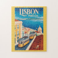 Illustration de la vue aérienne de Lisbonne Portug