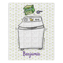 Illustration de lave-linge mignonne