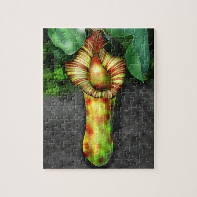 Puzzle Illustration de Nepenthes, Pitcher Plante (Vertical)