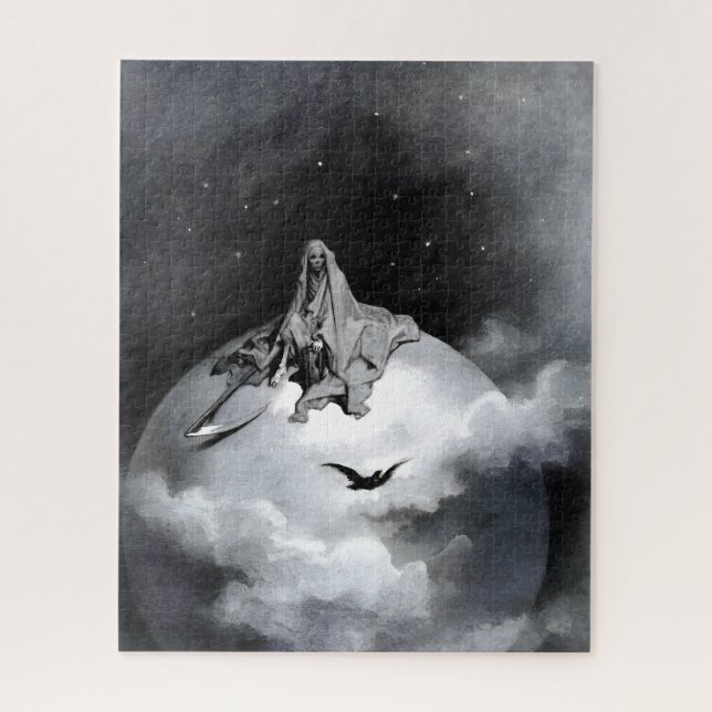 Puzzle Illustration de Poe Raven par Gustave Dore (Vertical)