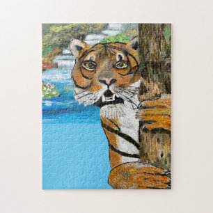 Puzzle Illustration de Tai Chi Tiger