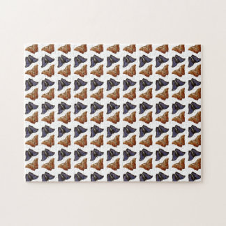 Puzzle Illustration des papillons vintages