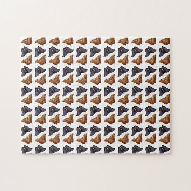 Puzzle Illustration des papillons vintages (Horizontal)