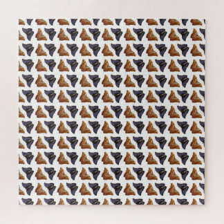 Puzzle Illustration des papillons vintages