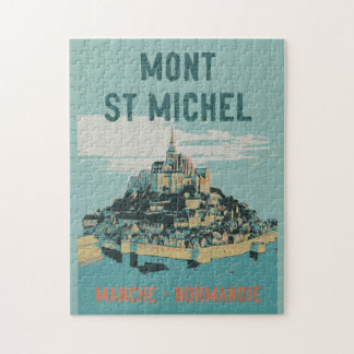 Puzzle Illustration du Mont Saint Michel France