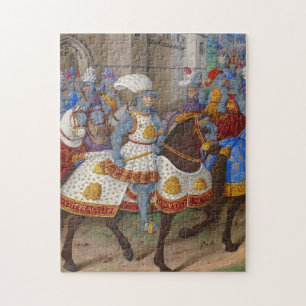 Puzzle Illustration du roi Louis XII Le Voyage de Gênes