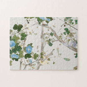 Puzzle Illustration Fleurs vintages