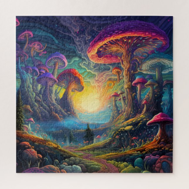 Puzzle Illustration psychédélique (Vertical)