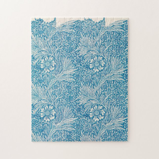 Puzzle Illustration Vintage de l'ornement de Marigold (Vertical)