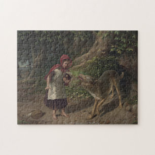 Puzzle Illustration vintage du conte de fée du Petit Chap
