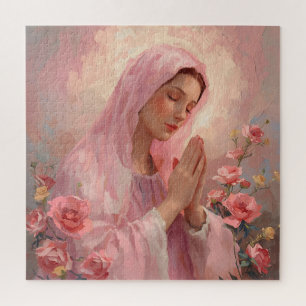 Puzzle Image de la Vierge Marie bienheureuse