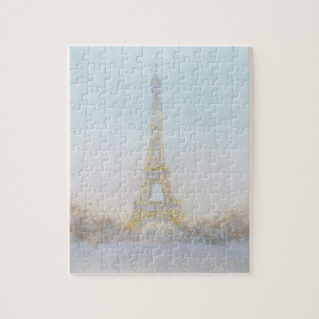 Puzzle Image de l'aquarelle | d'Eiffel Towe (Vertical)