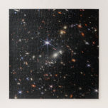 Puzzle Image infrarouge la plus profonde de l'univers | J<br><div class="desc">L'image infrarouge la plus profonde de l'Univers (Galaxy Cluster SMACS 0723) prise par le télescope spatial James Webb Near-Infrared Camera (NIRCam) en 12.5 heures et dévoilée le 11 juillet 2022. L'amas de galaxies (comme il y a 4, 6 milliards d'années) agit comme une lentille gravitationnelle et donne l'occasion de voir...</div>