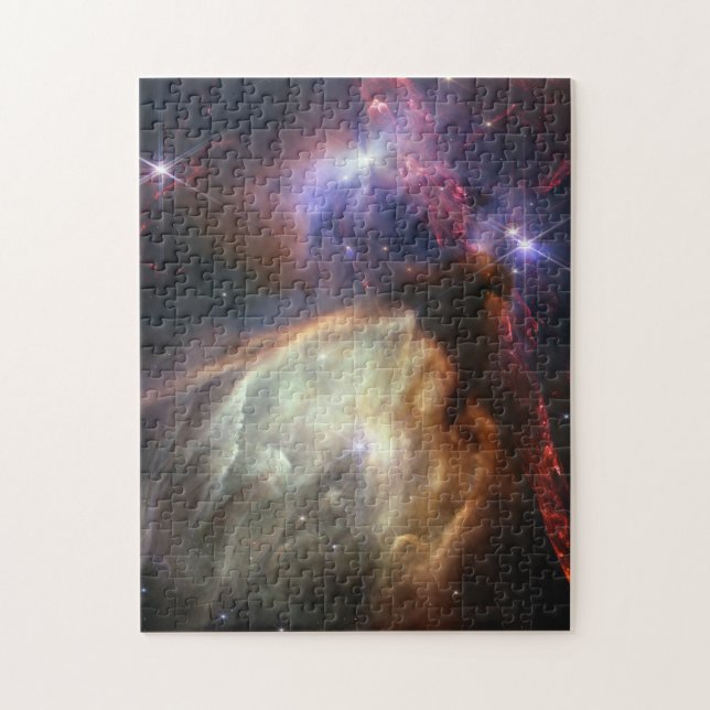 Puzzle Image JWST des étoiles de Rho Ophiuchi (Vertical)