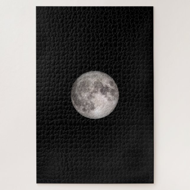Puzzle Image pleine lune NASA défi de plus de 1000 pièces (Vertical)