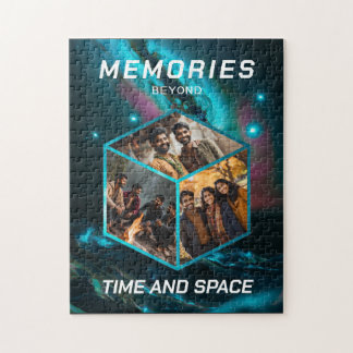 Puzzle Image spatiale Collage dans une affiche 3D