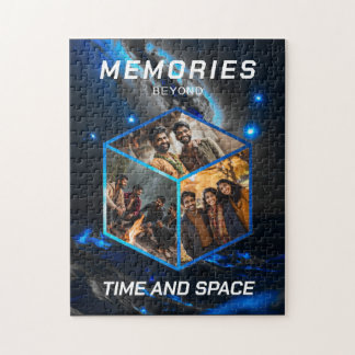 Puzzle Image spatiale Collage dans une affiche 3D