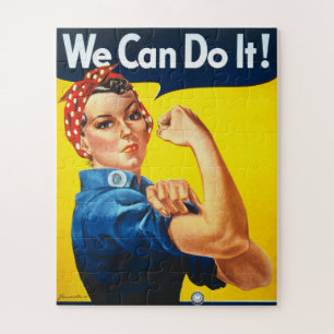 Puzzle Image Vintage De Rosie Le Riveter