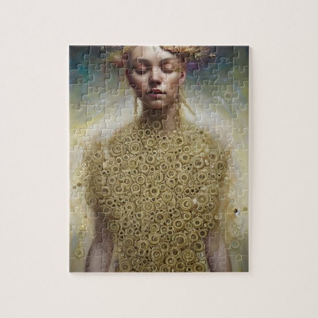 Puzzle Imaginaire alimentaire de la Reine des pâtes (Vertical)