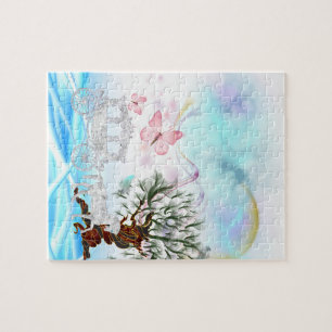 Puzzle Imaginaire Crystal Horse Carriage