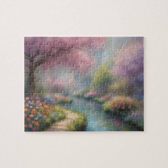 Puzzle Imaginaire de style Monet (Horizontal)
