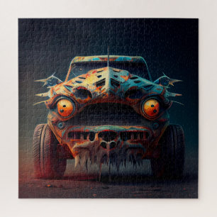 Puzzle Imaginaire de voiture de réflexion