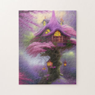 Puzzle Imaginaire Fairy House Cherry Blossom