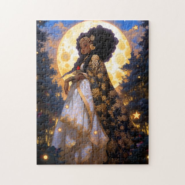 Puzzle Imaginaire femme Art Africain Américain (Vertical)