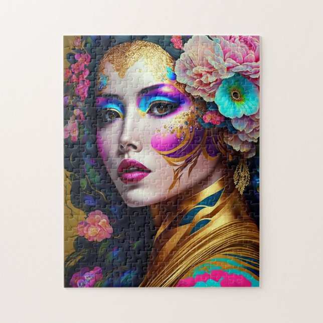 Puzzle Imaginaire Glam Femme Pop Art (Vertical)