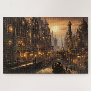 Puzzle Imaginaire municipal de Steampunk