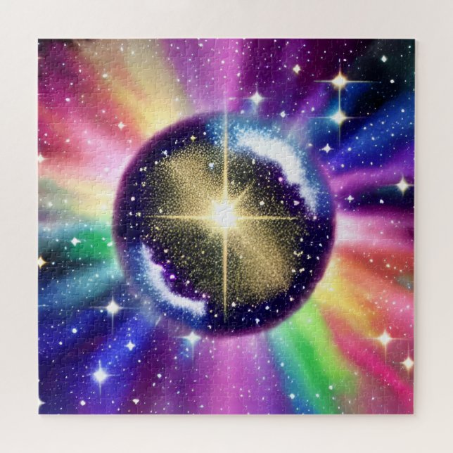 Puzzle Imaginaire Rainbow Sphere Starburst Galaxy scintil (Horizontal)