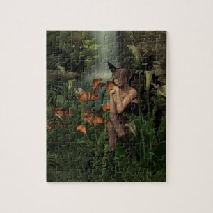 Puzzle Imaginaire SAT féerique par une cascade,