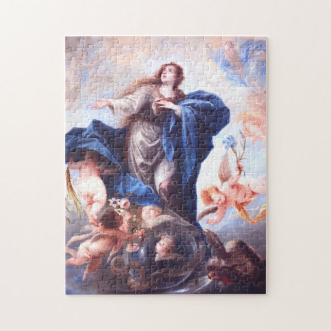 Puzzle Immaculate Conception By Juan Antonio Escalante (Vertical)