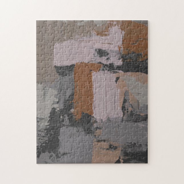 Puzzle Impasto Abstrait I (Vertical)