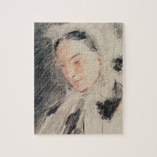 Puzzle Impératrice Eugénie (craie noire et rouge)