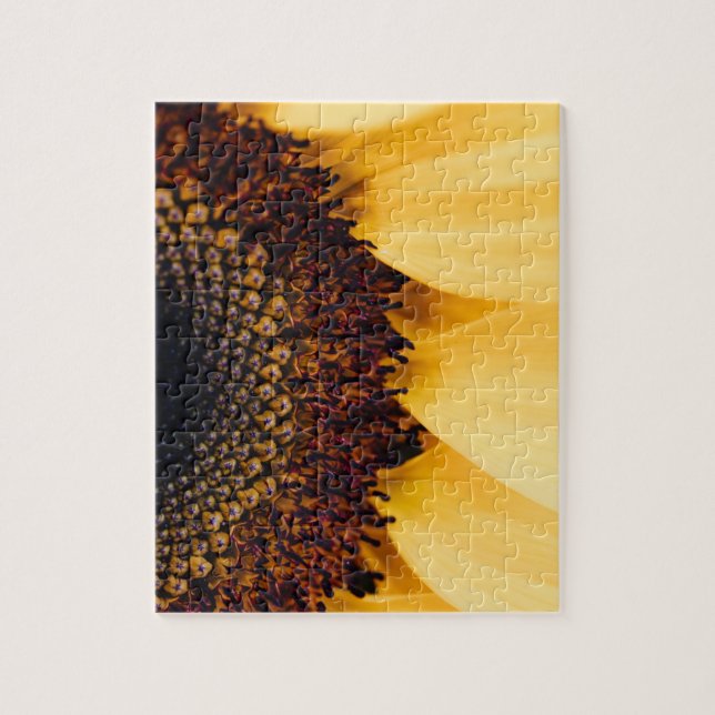 Puzzle impossible - Fleur de soleil macro (Vertical)