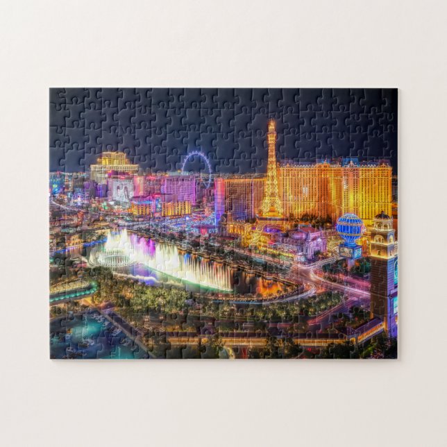 Puzzle Impossible - Las Vegas Strip By Night (Horizontal)