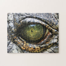 Puzzle impossible - Oeil de crocodile