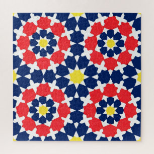 Puzzle Impression abstraite avec étoiles et x-es