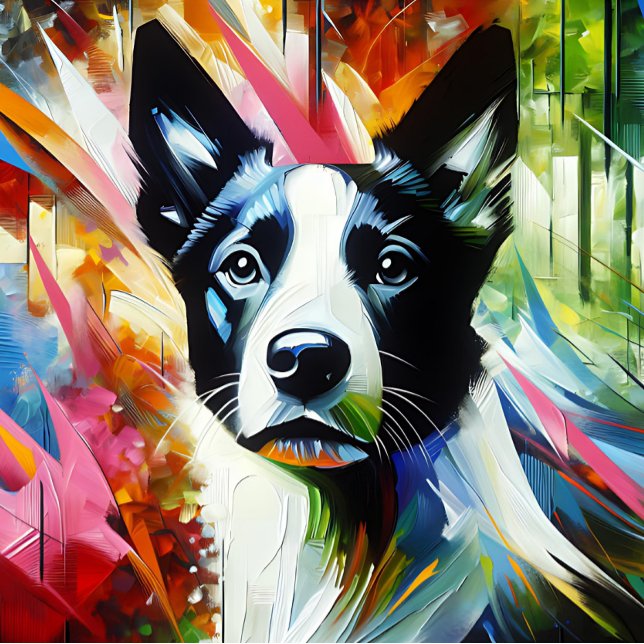 Puzzle Impression acrylique de chien Danish-Swedish Farmd (Créateur téléchargé)