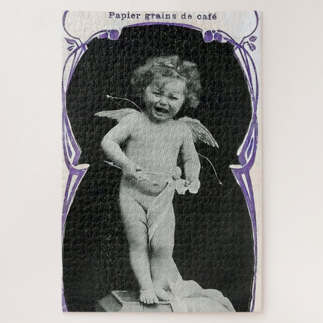 Puzzle Impression d'ange chérubin triste (Vertical)