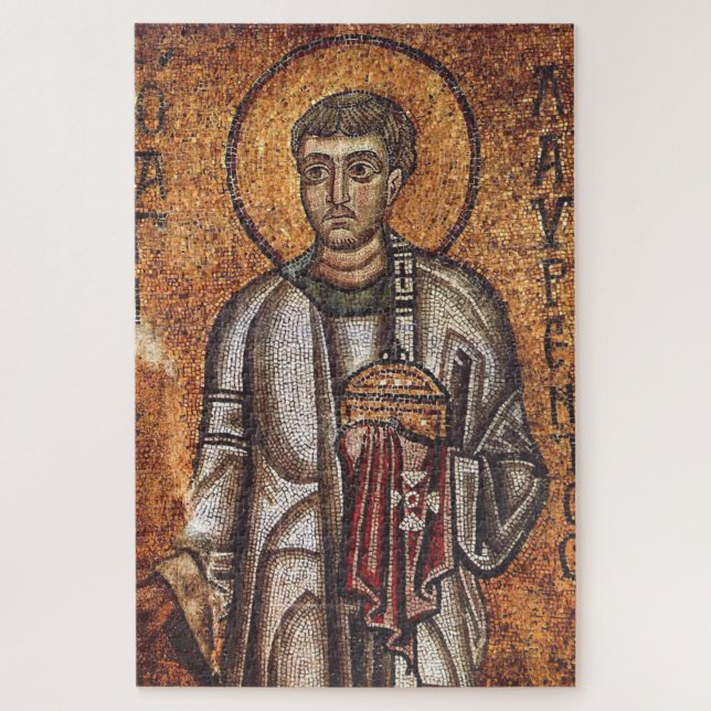 Puzzle Impression d'art mosaïque orthodoxe Saint-Laurent (Vertical)