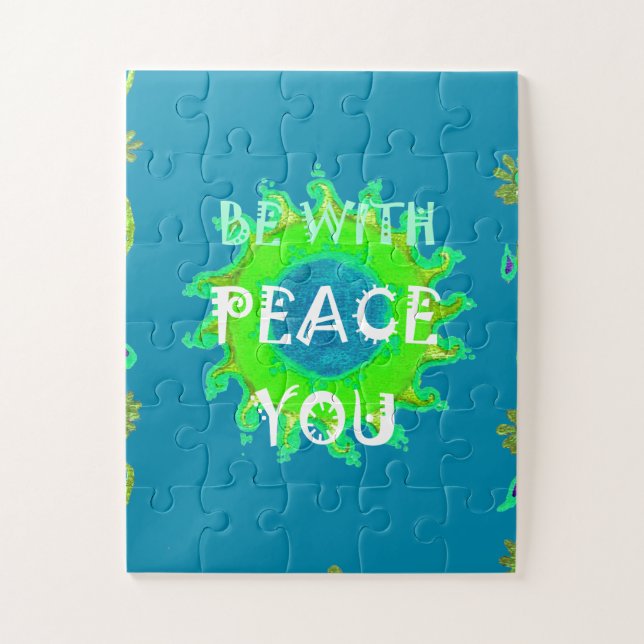 Puzzle Impression d'art Paix soit avec Vous (Vertical)