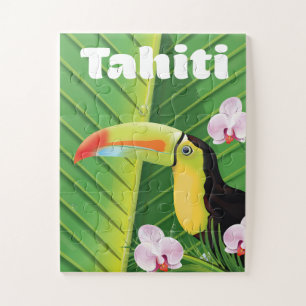 Puzzle Impression de voyage Tahiti Toucan