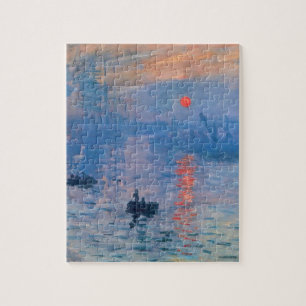 Puzzle Impression, lever de soleil, Claude Monet