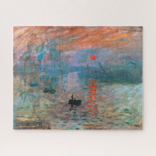 Puzzle Impression, lever du soleil   CLAUDE MONET